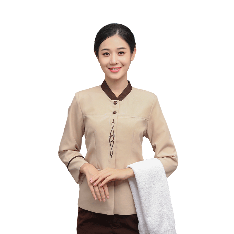 长袖套装物业保洁工作服