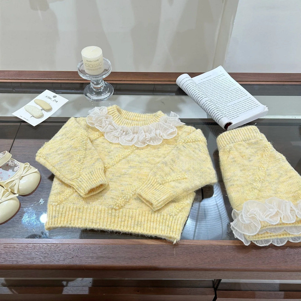 现*宠粉 女童洋气针织上衣半身裙香风两件套2026冬QC款dong9221,童装/婴儿装/亲子装,套装,淘宝优惠券,粉丝福利购,淘宝优惠卷