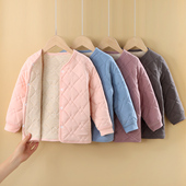 女童三层夹棉保暖男女童校服神器上衣2026冬季 MB新款 XS240817