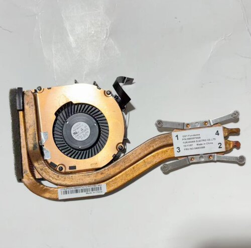 适用于联想Thinkpad X1 Carbon X1C 风扇散热器 2013款 04W3589