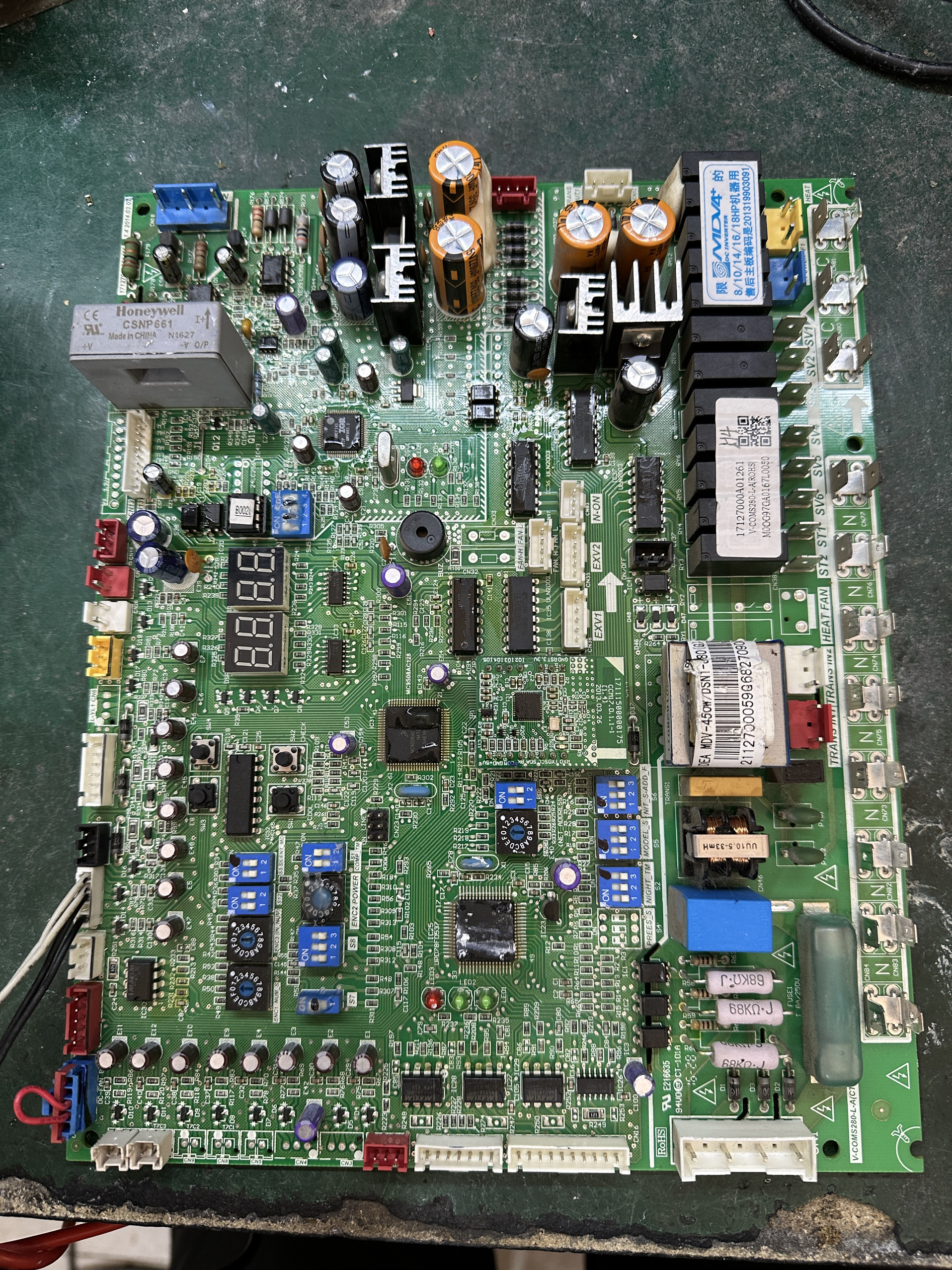 美的中央空调电脑板主板MDV4+ MDV-450WDSN1-880G