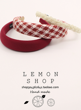 红色发箍发卡复古法式宽边压发卡子气质优雅网红ins韩国新款发饰