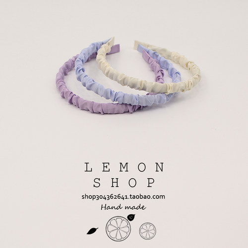 法式复古少女百搭外出化妆发箍