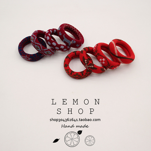 毛巾圈基础发圈头饰女高弹力耐用扎头发橡皮筋无接缝头绳发绳发饰