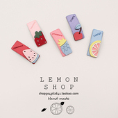 水果bb夹少女发夹可爱卡通ins刘海夹头饰韩国网红2025年新款 夹子