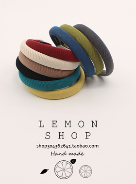 发捆发箍复古法式百搭外出布艺发卡网红秋冬新款洗脸压发少女头箍