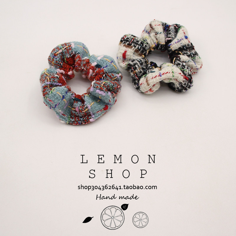 毛绒大肠发圈女彩色条纹秋冬2026新款发饰扎头发皮筋网红头绳发绳,饰品/流行首饰/时尚饰品新,发饰,淘宝优惠券,粉丝福利购,淘宝优惠卷
