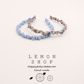 碎花发箍春天头箍洗脸外出发卡子2025年新款 韩国网红ins细款 纯色