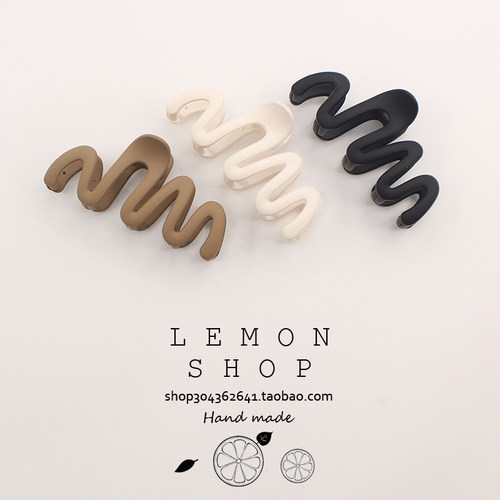 抓夹后脑勺鲨鱼夹发夹发卡