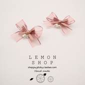 铃兰花发夹蝴蝶结边夹韩国侧边鸭嘴夹刘海夹卡碎发夹子高级感发饰