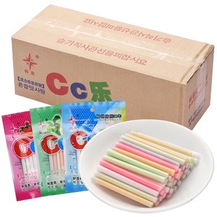韩星CC乐吸管糖儿时童混合味网红吸吸乐糖8090后童年怀旧小零食品