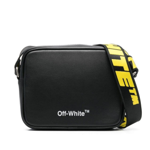 logo字母印花方形相机包单肩包斜挎包青年休闲时尚 Off White男士