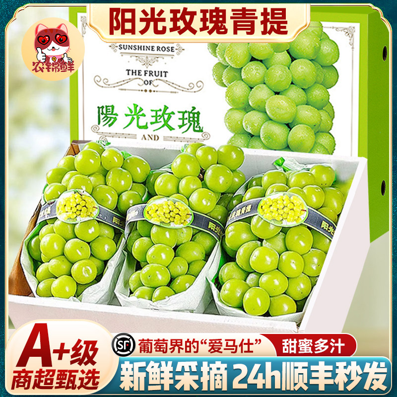 【特级】阳光玫瑰葡萄顺丰包邮