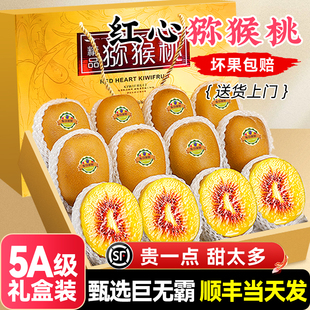 【高端礼盒】四川红心猕猴桃枚新鲜包邮蒲江奇异果孕妇大水果弥
