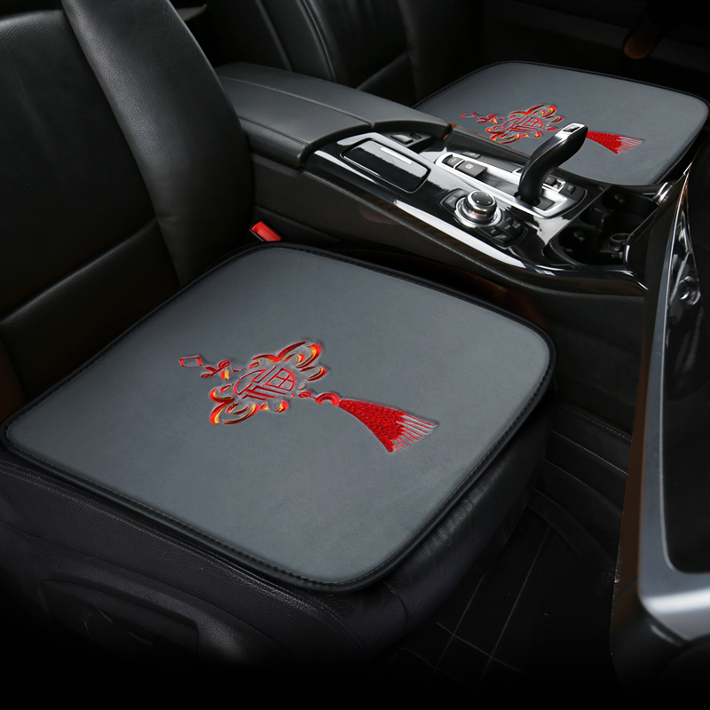 汽车坐垫冬季毛绒三件套别克新凯越英朗威朗昂科威座椅垫加厚单片