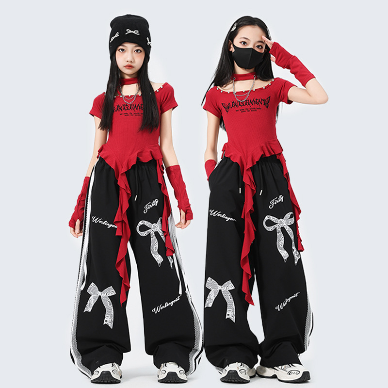 儿童街舞潮服hiphop演出服