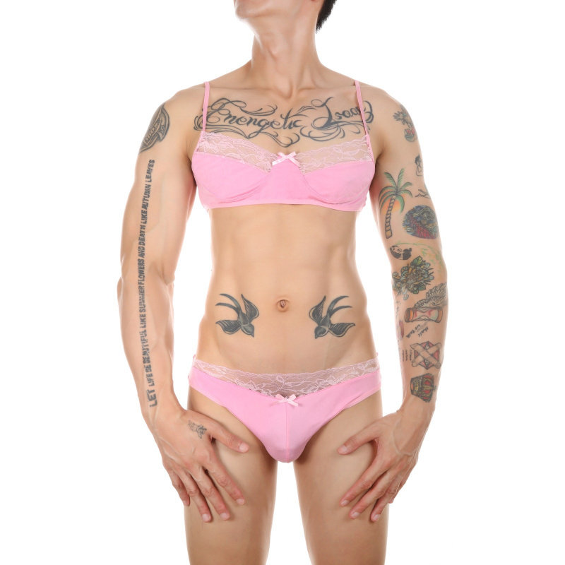 男士内衣胸罩欧美新款伪娘文胸Ga