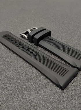 适配北斗手表带TA806syntime系列硅胶表带 syntime1硅胶表带24mm