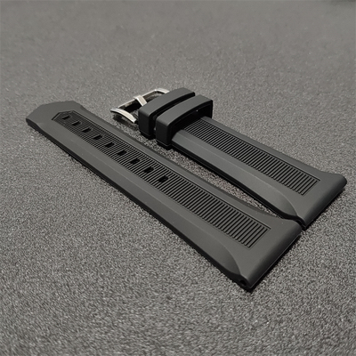 适配北斗手表带TA806syntime系列硅胶表带 syntime1硅胶表带24mm