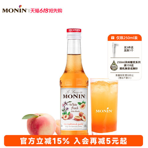 莫林玻璃瓶装250ml家用风味糖浆
