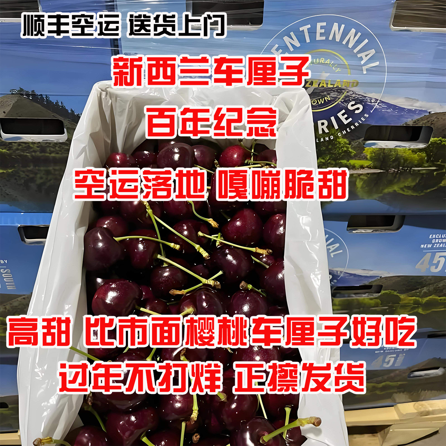 新西兰进口空运车厘子脆甜奥塔哥车厘子4j新鲜大樱桃新鲜水果现货,水产肉类/新鲜蔬果/熟食,车厘子/樱桃,淘宝优惠券,粉丝福利购,淘宝优惠卷