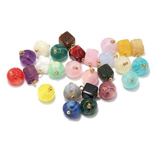 汉服国风红色上衣纽扣唐装衬衫装饰扣diy盘扣旗袍树脂雪纺扁珠扣