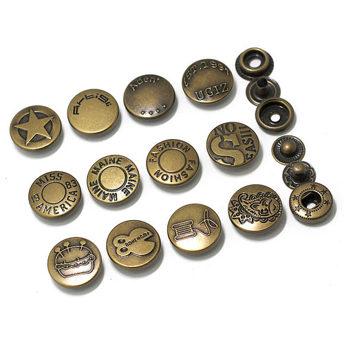 冉余铜四合扣按扣包邮