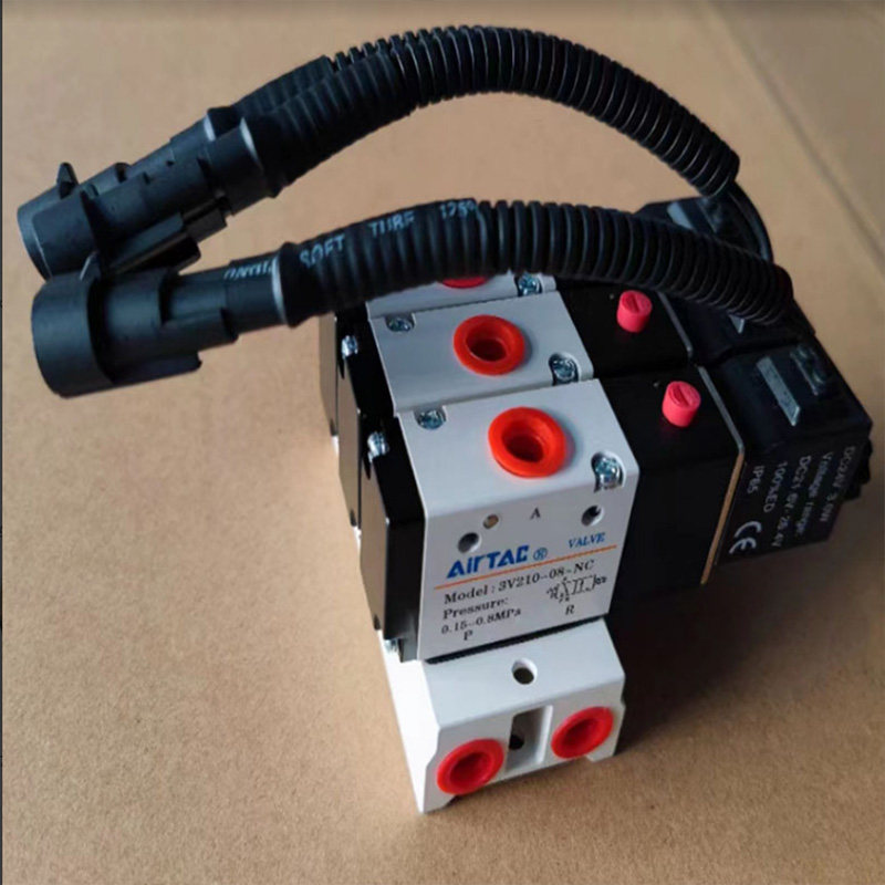 中联吊车取力器电磁阀双头单头25吨20吨吊车取力器2联3联电磁阀组