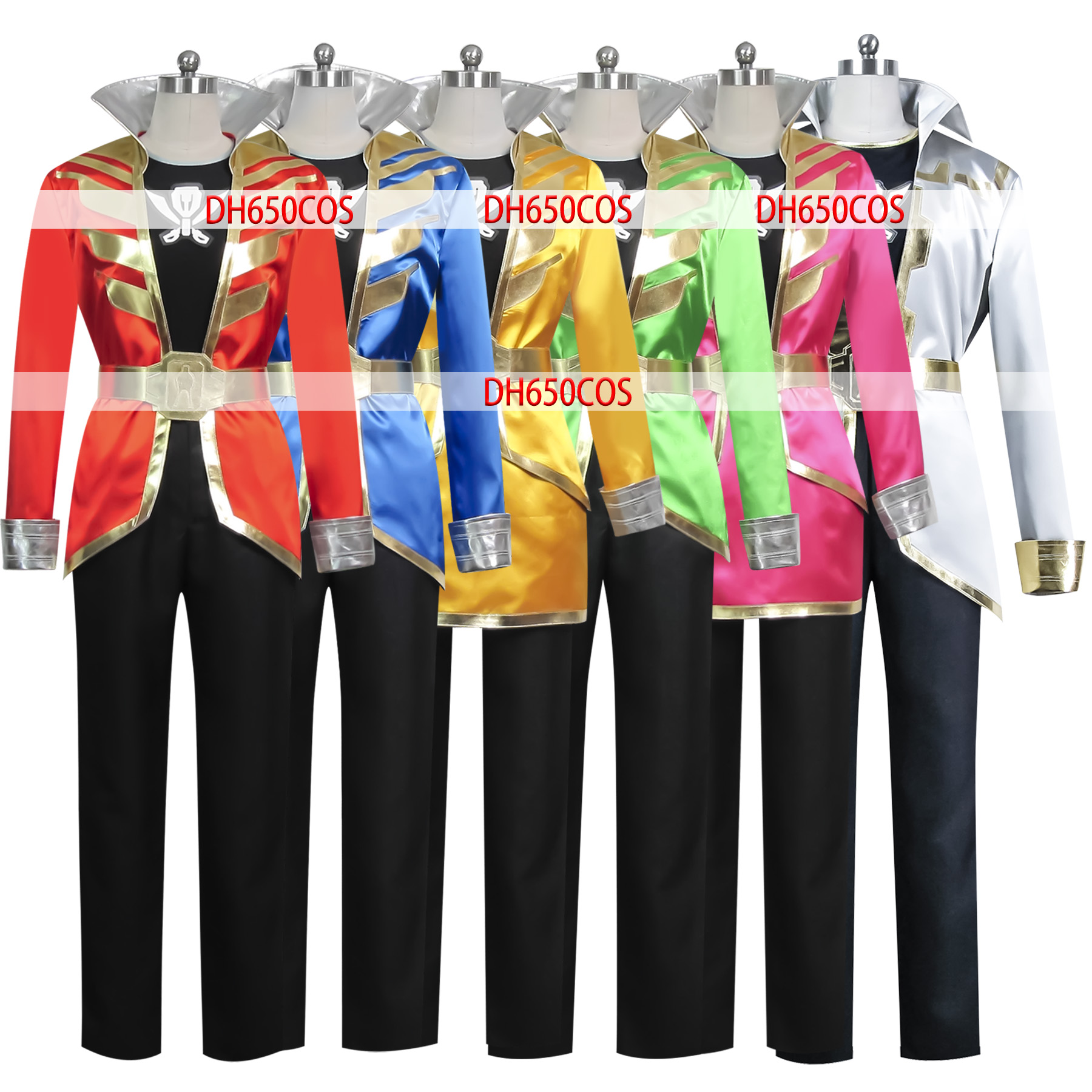 海贼战队豪快者cos服装特摄超级战队 豪快者表演服全套定做动漫