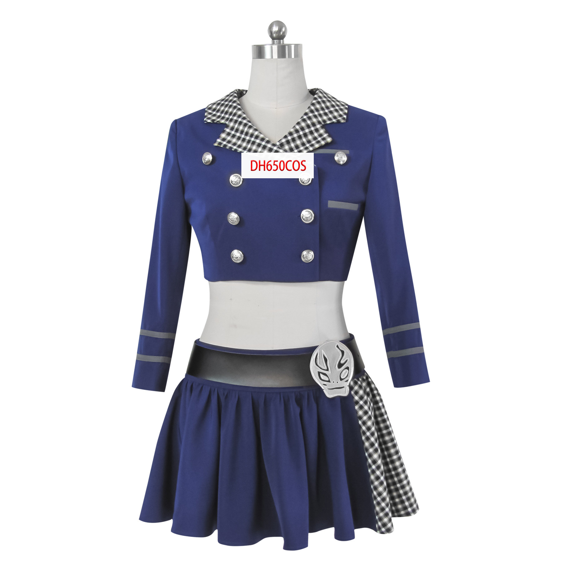 日本动漫家庭教师库洛姆骷髅cos服cosplay衣服套装