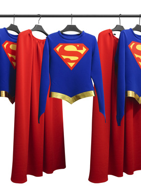 DC漫画 超级英雄Supergirl 超级少女 超级女孩 超女 cosplay服装