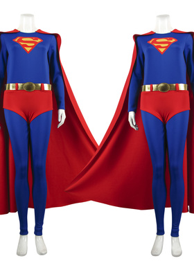 Superman 超人cosplay服装 DC漫画 超级英雄cos服 化妆舞会表演服