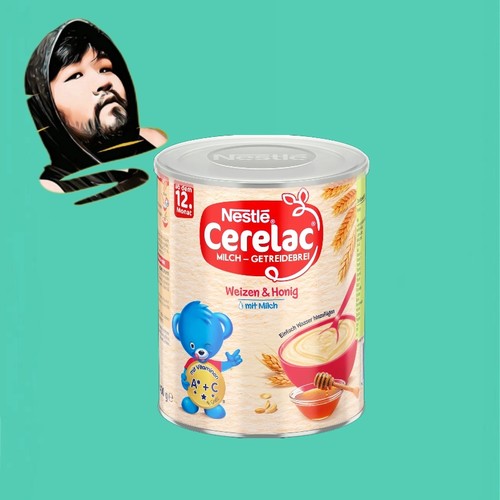 德国直邮【满300包邮】Nestle Cerelac12月+牛奶蜂蜜杂粮粥400g