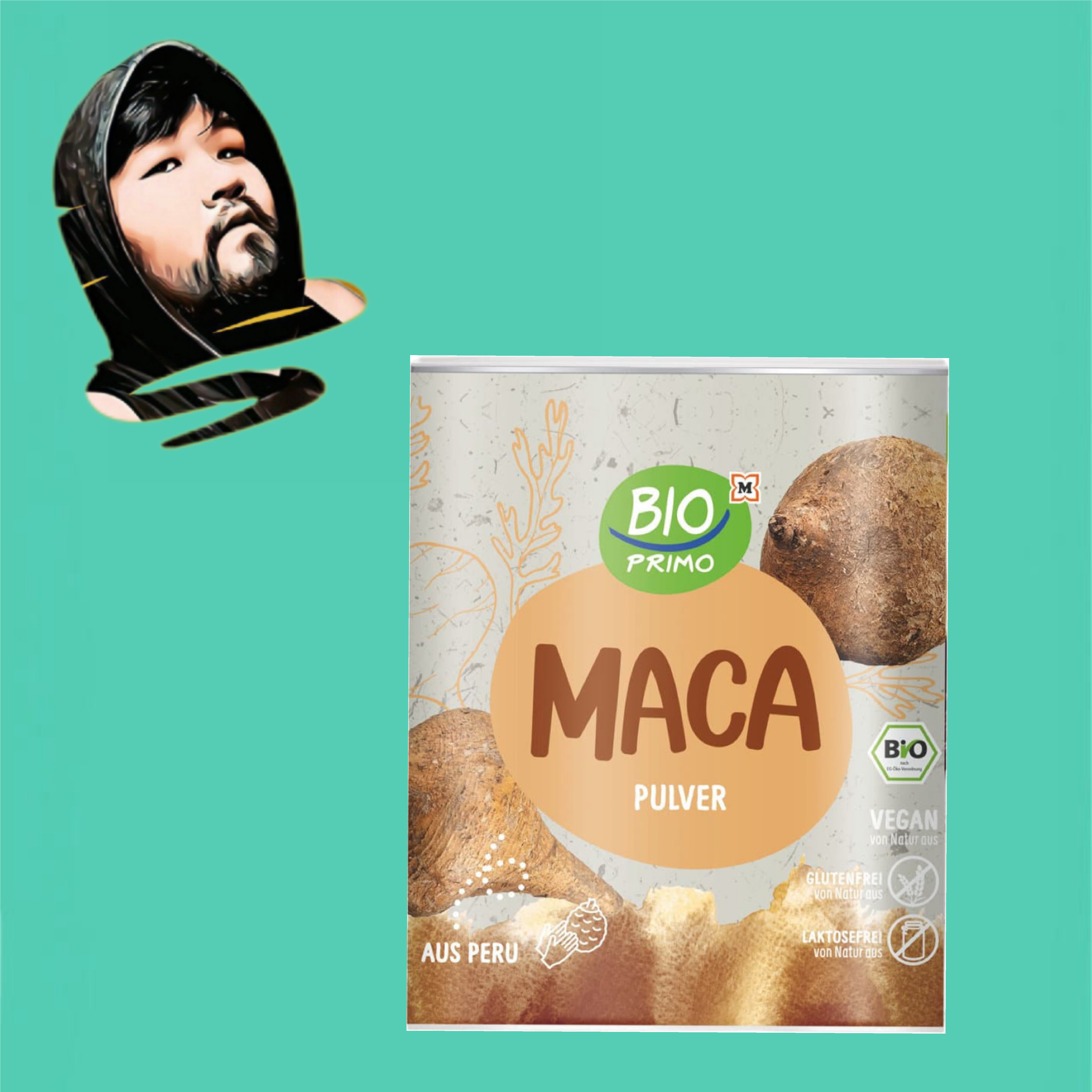 德国直邮【全场满300包邮】BIO PRIMO有机玛卡粉150g