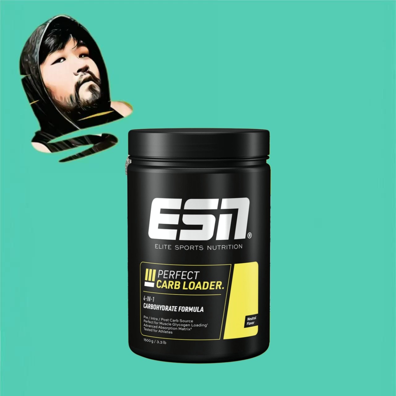 德国直邮【全场满300包邮】ESN原味碳水粉1500g