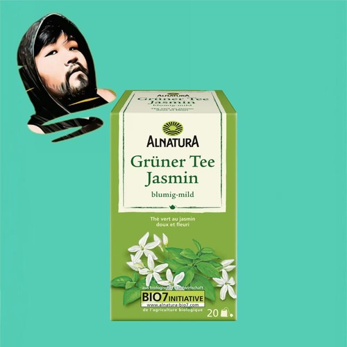 德国直邮【全场满5盒包邮】Alnatura有机茉莉花茶30g