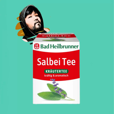 德国直邮【全场满300包邮】Bad Heilbrunner草本鼠尾茶12.8g