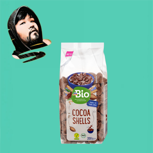 德国代购【全场满300包邮】dmBio有机可可贝壳燕麦片200g