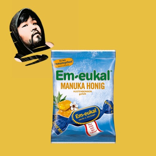 德国直邮【全场满300包邮】Em-eukal玛努卡蜂蜜夹心糖75g