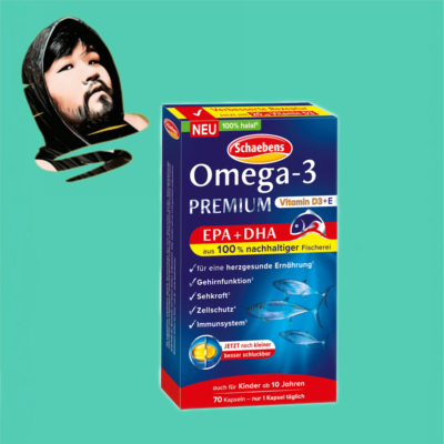 德国直邮【全场满300包邮】Schaebens雪本诗深海鱼油囊粒70粒