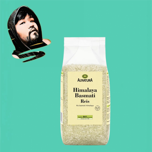 德国直邮【全场满300包邮】Alnatura有机喜马拉雅香米1Kg