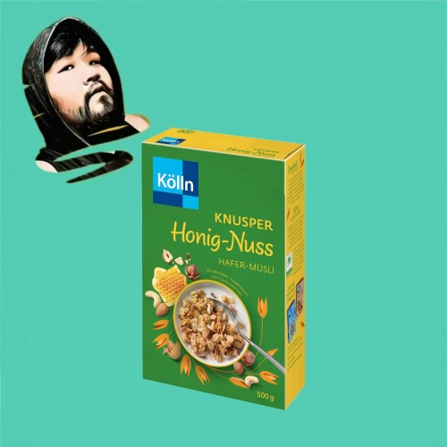 德国直邮【全场满300包邮】Kolln蜂蜜坚果燕麦500g