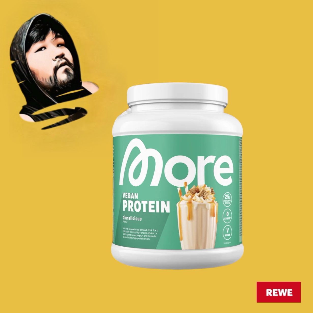 德国直邮【全场满300包邮】More纯素蛋白粉合集600g