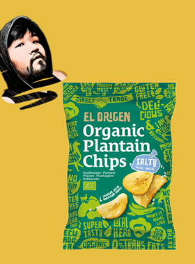 德国直邮【全场满300包邮】El Origen香蕉片海盐味80g