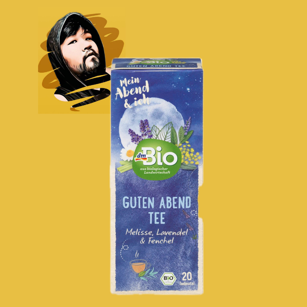 德国直邮【满5盒包邮】dm bio有机洋甘菊鼠尾草薰衣草茶30g