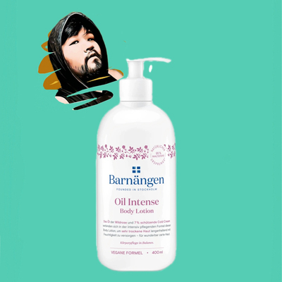 德国直邮【全场满300包邮】Barnangen无硅油野玫瑰身体乳400ml