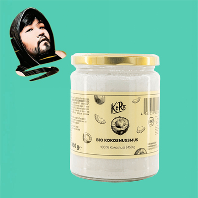 德国直邮【全场满300包邮】KORO有机椰子慕斯450g