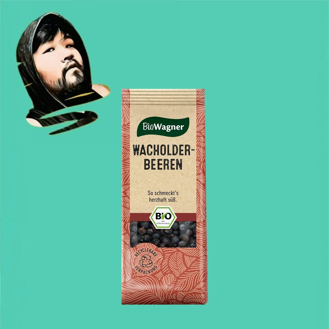 德国直邮【全场满300包邮】biowagner有机杜松子30g