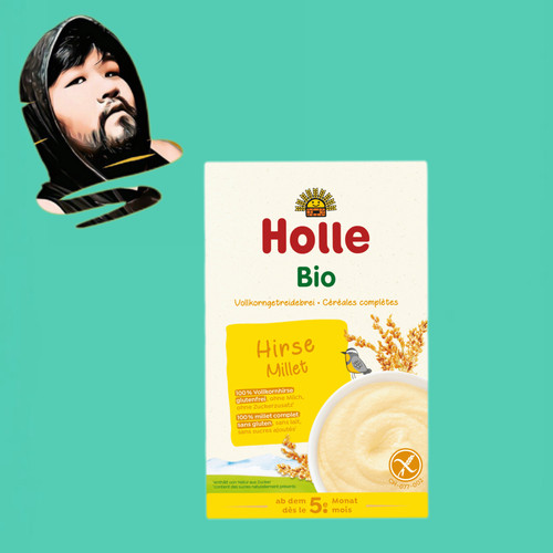 德国直邮【全场满300包邮】holle6个月+有机小米米糊250g