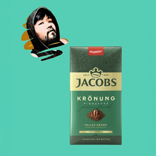 德国直邮 【全场满300包邮】Jacobs皇冠研磨咖啡粉500g